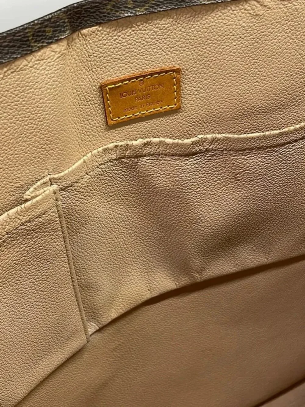 LOUIS VUITTON Sac Plat M51140 (new model) Monogram Unclear Handbag